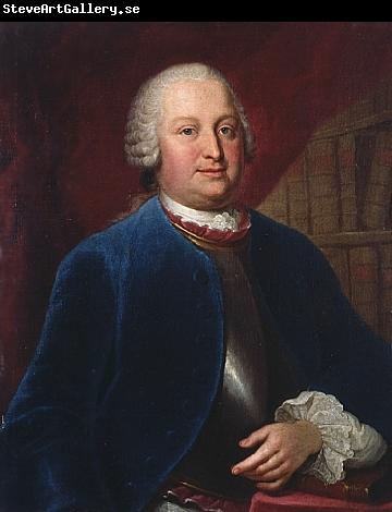Louis de Silvestre Portrait of Heinrich von Brehl